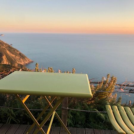 Refuge Uwabio Organic Vineyard Cinqueterre Villa Riomaggiore Dış mekan fotoğraf