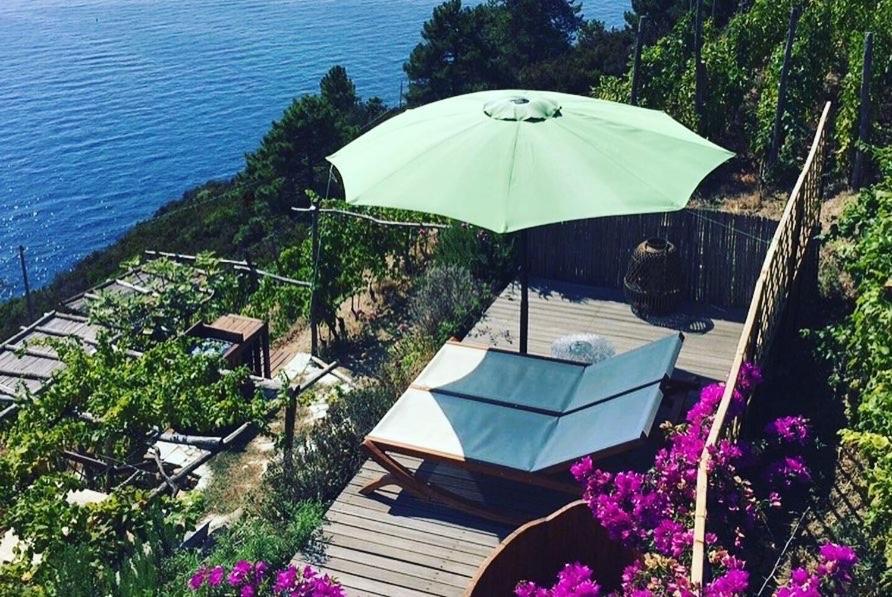 Refuge Uwabio Organic Vineyard Cinqueterre Villa Riomaggiore Dış mekan fotoğraf