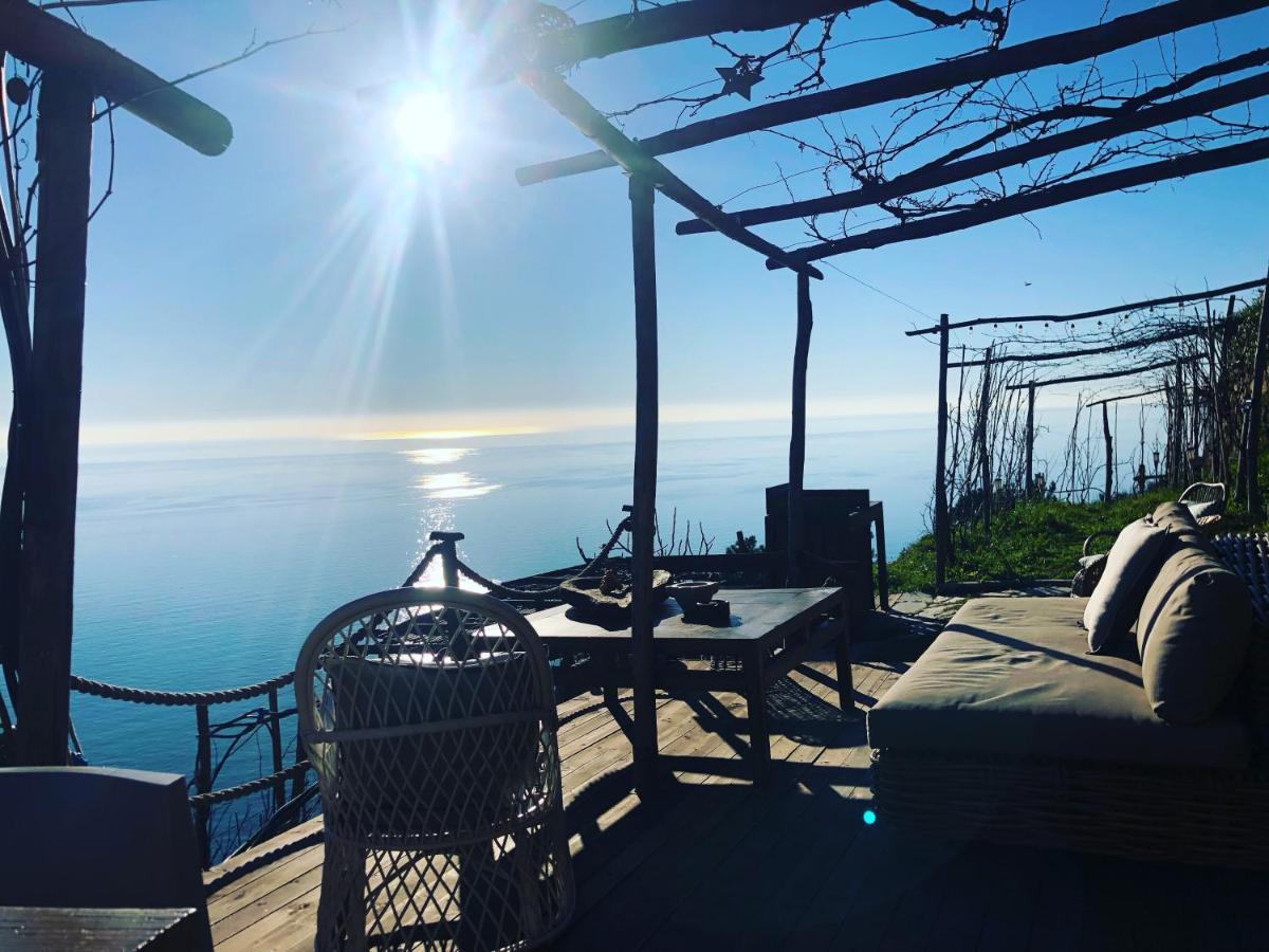 Refuge Uwabio Organic Vineyard Cinqueterre Villa Riomaggiore Dış mekan fotoğraf