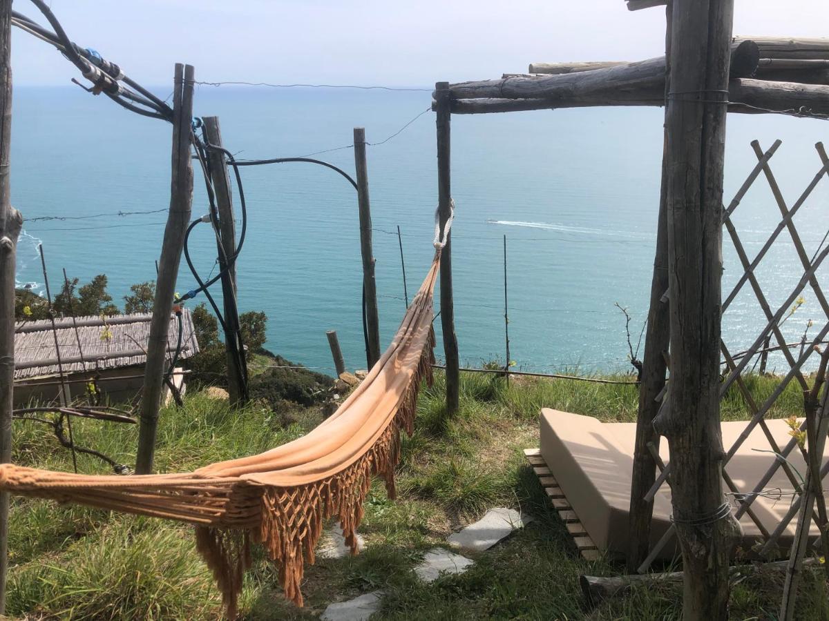 Refuge Uwabio Organic Vineyard Cinqueterre Villa Riomaggiore Dış mekan fotoğraf