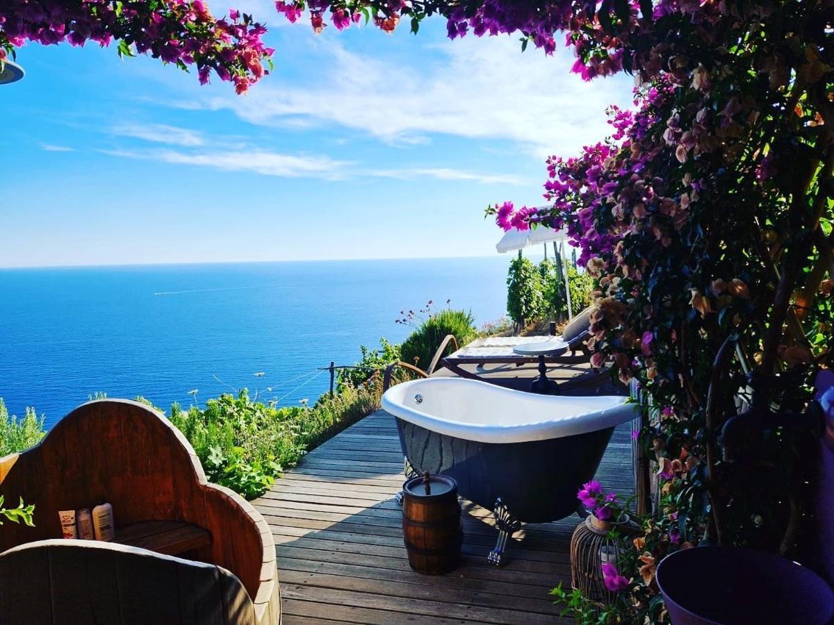 Refuge Uwabio Organic Vineyard Cinqueterre Villa Riomaggiore Dış mekan fotoğraf