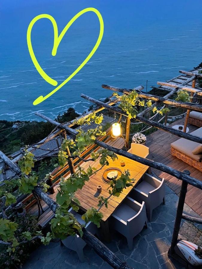 Refuge Uwabio Organic Vineyard Cinqueterre Villa Riomaggiore Dış mekan fotoğraf