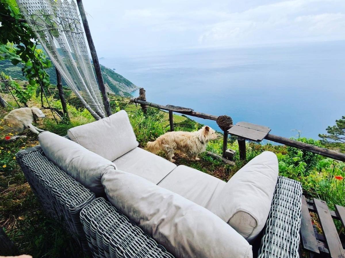 Refuge Uwabio Organic Vineyard Cinqueterre Villa Riomaggiore Dış mekan fotoğraf