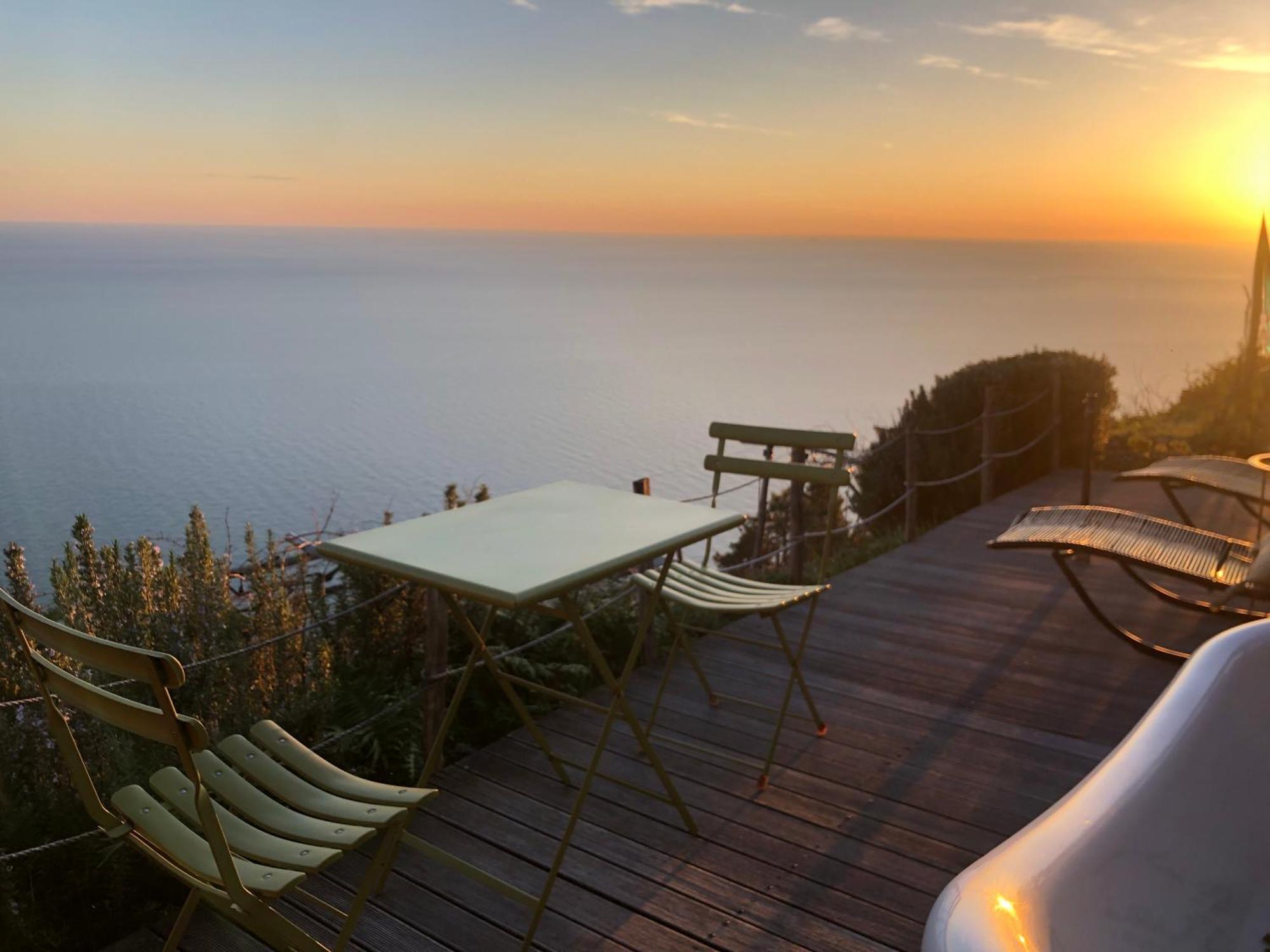 Refuge Uwabio Organic Vineyard Cinqueterre Villa Riomaggiore Dış mekan fotoğraf